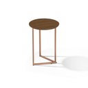 Ver imagem 5 de Mesa Lateral Apoio De Sala Pé De Ferro Estilo Industrial