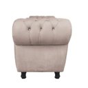 Ver imagem 3 de Sofá Retrô com Baú Grécia Namoradeira Calçadeira Suede Bege
