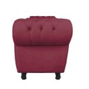 Ver imagem 3 de Sofá Retrô com Baú Grécia Namoradeira Calçadeira Suede Rosê