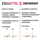 Ver imagem 2 de Lustre Pendente Jabuticaba Preto Vidro Opaco Inovartte Inl98