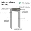 Ver imagem 3 de Porta-geladeira 103 Cm 1 Porta Basculante Branco/cinza Vik Madesa