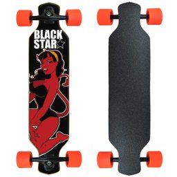 Skate Longboard completo Black Star - Diaba - 1