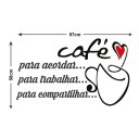 Ver imagem 2 de Adesivo de Parede Decorativo Sala Café Vários Ambientes