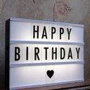 Ver imagem 5 de Luminária Palavras Letras Light Box Cinema Letreiro Led Placa Led Quadro Letreiro Luminoso