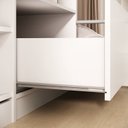 Ver mais imagens de Cama Juvenil Multifuncional 4 Portas e 1 Gaveta Aurora Branco Yescasa