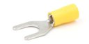 Ver imagem 1 de 1000un Terminal Forquilha Garfo Sv5.5-5 Amarelo 4 a 6mm M5