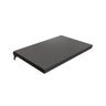 Prateleira 60x40 cm Em MDF Para Cremalheira Modelo Simples Comac Preto - 2