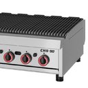 Ver imagem 3 de Char Broiler Chapa Grill Premium 90cm Profissional Aço Inox a Gás Chb-90 G2 - Metalcubas