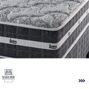 Ver imagem 4 de Cama Box Marrom e Colchão Black Graphite Molas Ensacadas Casal 138x188x27 Anjos