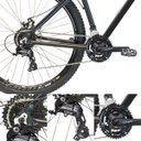 Ver imagem 2 de Bicicleta Aro 29 TSW Rava 27V Kit Shimano Altus Freio Hidráulico Suspensão Preto com Cinza 19