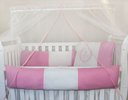 Ver imagem 1 de Kit Kids com Mosquiteiro Comum - Realeza Rosa