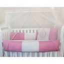 Ver imagem 1 de Kit Kids com Mosquiteiro Comum - Realeza Rosa