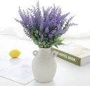 Ver imagem 1 de 5 Galhos Flores de Lavanda Artificiais 30cm Vaso e Decoração