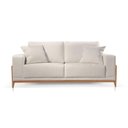 Ver imagem 2 de Sofá Paris 3 Lugares Linho Off-white 2,30m Confortável Sala de Estar