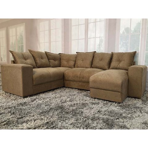 Sofá Canto Bege 607 Áustria