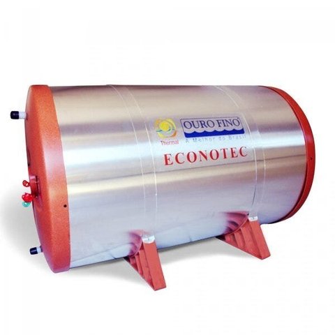 Boiler Térmico Solar New Econotec 400 Litros Baixa Pressão Ouro Fino