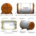 Ver imagem 2 de Boiler Térmico Solar New Econotec 600 Litros Baixa Pressão Ouro Fino