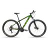 Bicicleta Aro 29 KSW 24V Shimano K7 Comp. Freio Hidráulico Suspensão Trava Preto com Verde 17 - 1