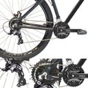 Ver imagem 2 de Bicicleta Aro 29 TSW Rava 27v Shimano Altus/Acera F. Hidráulico Suspensão Trava Preto com Azul 19