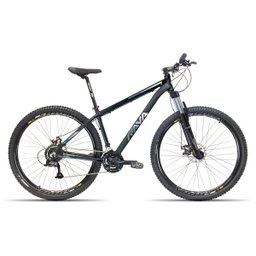 Bicicleta Aro 29 TSW Rava 27V Kit Shimano Altus Freio Hidráulico Suspensão Trava Preto com Cinza 19 - 1 Bicicleta Aro 29 TSW Rava 27V Kit Shimano Altus Freio Hidráulico Suspensão Trava Preto com Cinza 19 - 1