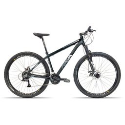 Bicicleta Aro 29 TSW Rava 27V Kit Shimano Altus Freio Hidráulico Suspensão Preto com Cinza 17 - 1 Bicicleta Aro 29 TSW Rava 27V Kit Shimano Altus Freio Hidráulico Suspensão Preto com Cinza 17 - 1