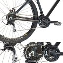 Ver imagem 2 de Bicicleta Aro 29 TSW Rava 24V Cambio Acera K7 Freio Hidráulico Suspensão Trava Preto com Amarelo 19
