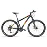 Bicicleta Aro 29 TSW Rava 27V Kit Shimano Altus Freio Hidráulico Suspensão Preto com Amarelo 17 - 1