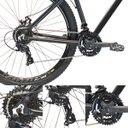 Ver imagem 2 de Bicicleta Aro 29 TSW Rava 24V Kit Shimano K7 Freio Hidráulico Suspensão Trava Preto com Cinza 17