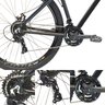 Bicicleta Aro 29 TSW Rava 24V Kit Shimano K7 Freio Hidráulico Suspensão Trava Preto com Cinza 17 - 2