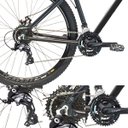 Ver imagem 2 de Bicicleta Aro 29 TSW Rava 27V Kit Shimano Acera Freio Hidráulico Suspensão Trava Preto com Cinza 17