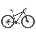 Ver imagem 1 de Bicicleta Aro 29 TSW Rava 27V Kit Shimano Acera Freio Hidráulico Suspensão Trava Preto com Cinza 17