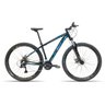 Bicicleta Aro 29 KSW 27V Kit Shimano Altus Freio Hidráulico Suspensão Trava Preto com Azul 17 - 1
