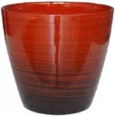 Ver imagem 2 de Vaso para Plantas Grande Decorativo Sala Jardim Alto Brilho e Leve 40cm (liso/terracota)