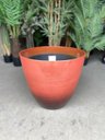 Ver mais imagens de Vaso para Plantas Grande Decorativo Sala Jardim Alto Brilho e Leve 40cm (liso/terracota)