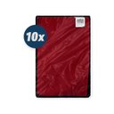 Ver imagem 2 de Pano Microfibra 40x60cm (pct C/10un) Vermelho Slim - Nobre