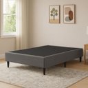 Ver imagem 1 de Cama Base Box Solteiro em Veludo Premium Design Moderno Luxo:cinza