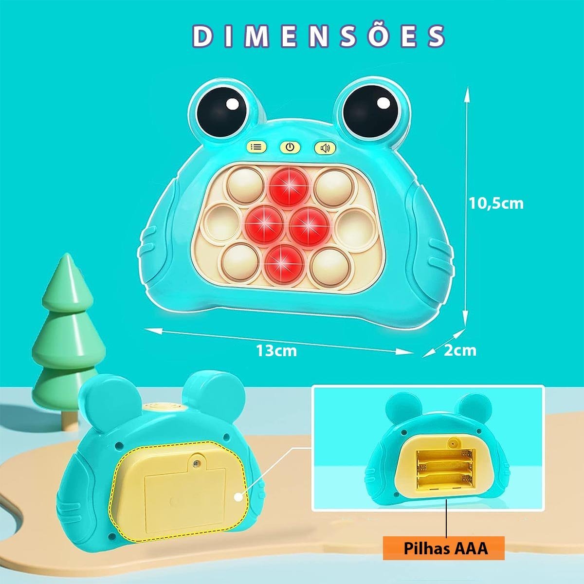 Play Doh Jogo Aprendendo Cores em inglês - Fun Toys em Promoção na