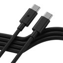 Ver imagem 6 de Cabo Mdm USB Tipo C Turbo Carregamento Rápido 1m Bivolt Preto