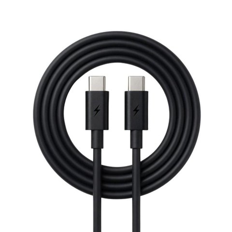 Cabo Mdm USB Tipo C Turbo Carregamento Rápido 1m Bivolt Preto