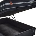 Ver mais imagens de Cama Box Baú com Colchão Casal Molas Ensacadas New Barcelona Firme Fortezza 138x188 Fortezza Colchõe