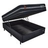 Cama Box Baú com Colchão Casal Molas Ensacadas New Barcelona Firme Fortezza 138x188 Fortezza Colchõe - 1
