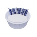 Ver imagem 1 de Chaise , Cama Redonda para Jardim, Namoradeira, Cadeira Redonda Grande de Vime para Varanda