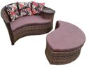 Ver imagem 1 de Chaise Dubai Varanda Jardim Área Externa Alumínio e Fibra Sintética