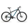 Bicicleta Aro 29 GTA NX45 27V Kit Shimano Acera Freio Hidráulico Suspensão Preto com Azul 17 - 1