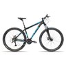 Bicicleta Aro 29 GTA NX64 27V Relação GTA Freio Hidráulico e Suspensão Trava Preto com Azul 19 - 1