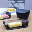 Ver mais imagens de Kit 6 Saleiros com Tampa Porta Sal Cozinha 500ml Plástico UZ Preto