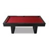 Mesa de Sinuca/Bilhar - 2,20x1,20 - Pano vermelho - 2