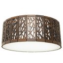 Ver imagem 7 de Luminária Decorativa Madeira Plafon Copacabana Red 45cm