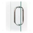 Ver mais imagens de Puxador Alça Porta Portão Blindex Box Oval C Inox 304 30cm
