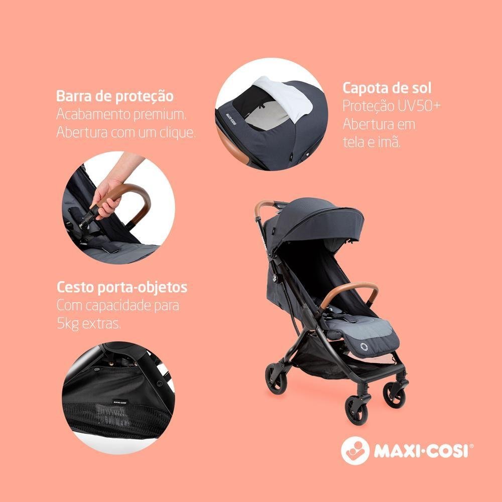 Carrinho de Bebê Eva² Essential Graphite - Maxi-cosi - 2